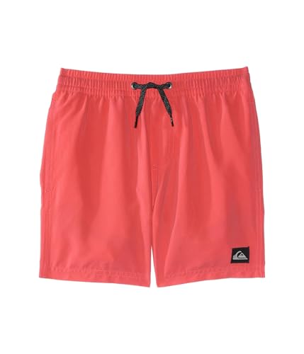 Quiksilver Everyday Volley para niños (niños grandes), Naranja, Medium