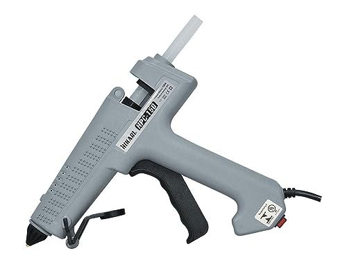 PISTOLA DE COLA QUENTE HIKARI INDUSTRIAL PROFISSIONAL 150W COM SUPORTE E BASTAO DE COLA BIVOLT