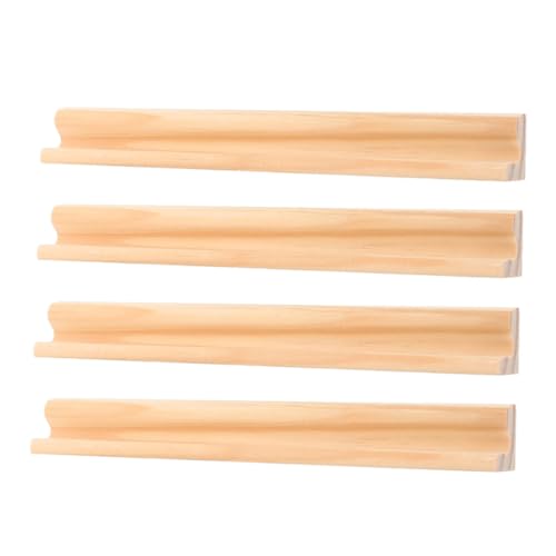 Base de madera para dominó 12 piezas CHILDWEET miniatura 6