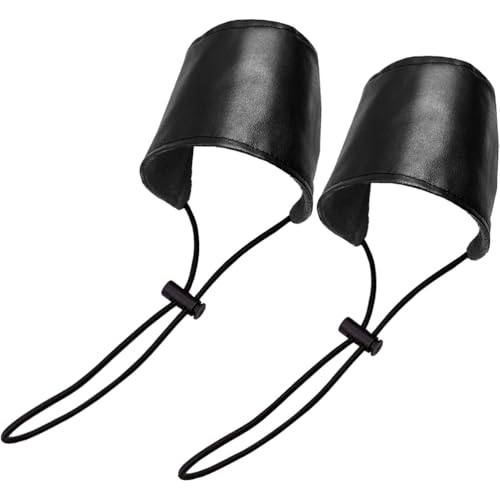 Healeved Protege Talon Chaussure - 1 Paire Coussinet Talon Chaussure en Cuir pour Protection Talon Chaussure, Élasticité Talon Protecteur Étuis À Chaussures pour Éviter l'usure des Chaussures