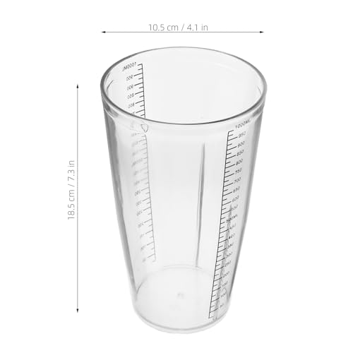 Copa de repuesto para licuadora 1000ml plástico transparente miniatura 2