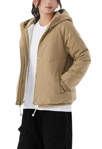 50% Off JiangWu Women's Warm Winter Hooded Fleece Jacket