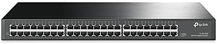 TP-Link 24 Port Gigabit Ethernet Switch | Desktop/ Rackmount | Limited Lifetime Protection | Plug & Play | Shielded Ports | Sturdy Metal | Fanless Quiet | Traffic Optimization | Unmanaged (TL-SG1024S)
