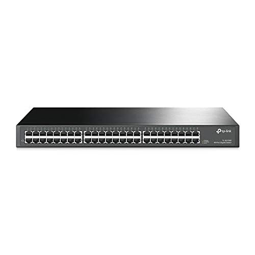 TP-Link - Switch 48 Porte Gigabit da Rack TL-SG1048, 1 HE 48,3 cm (19 pollici) Rack V5