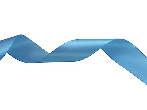 Premium Blue Satin Ribbon 1.5 Inch - 50 Yards for Gift Wrapping, Floral Decor, Weddings & DIY Projects - Luxurious Silk Finish for Valentine's & Mother's Day 5 Premium Blue Satin Ribbon 1.5 Inch - 50 Yards for Gift Wrapping, Floral Decor, Weddings & DIY Projects - Luxurious Silk Finish for Valentine's & Mother's Day - Image 4