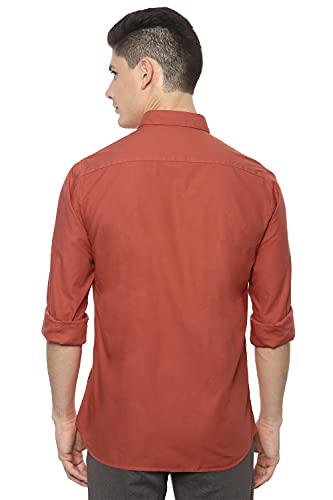 Image of Van Heusen Formal Checkered Shirt for Men| Premium Cotton| Full Sleeves| Slim Fit |Breathable Fabric