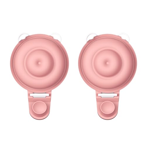 Image of Double-Layed Diaphragm Replacement Accessories Only Compatible with Mom Cozy Upgraded Mobile Flow M9, Upgraded M9 Diaphragm Breastfeeding Parts, Not Original Parts, 2Pack Red