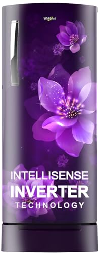 Image of Whirlpool 207 L 3 Star Icemagic Pro Inverter Direct-Cool Single Door Refrigerator (230 IMPRO ROY 3S PURPLE MULIA-Z, Base Stand with Drawer)