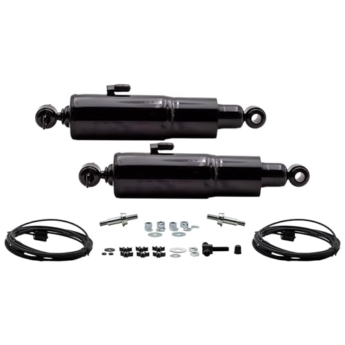 Image of Gabriel 49152 HiJackers Rear Adjustable Air Shock Absorbers Fits Buick Century; Chevrolet Chevelle; GMC Sprint; Nissan 610, 710, 810; Oldsmobile; Pontiac Catalina, Grand Am, Safari, Tempest (1 Pair)