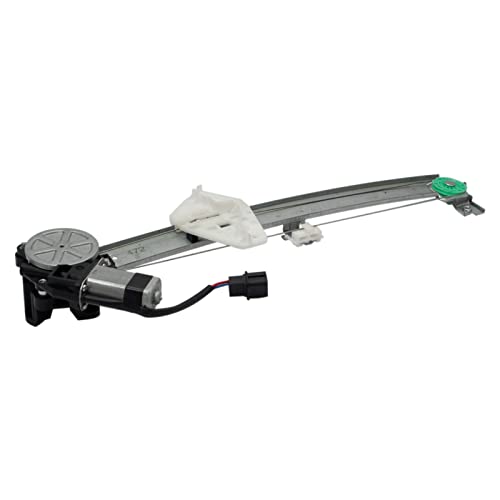 Image of TRQ Rear Left Power Window Regulator & Motor Assembly Drivers Side Compatible with 2007-2013 Acura MDX AC1550104