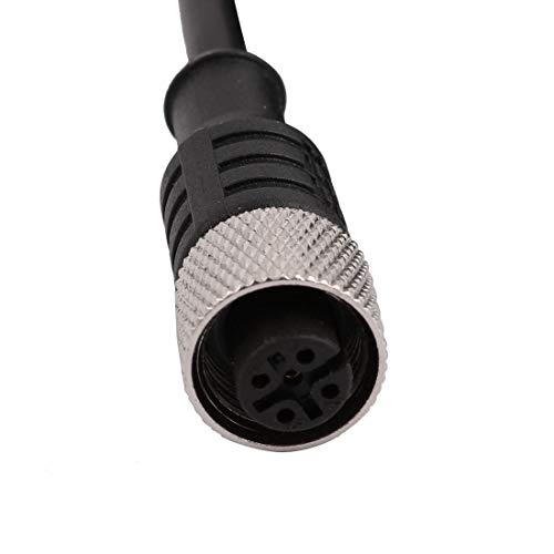 Conector Aviación Aexit M12 Hembra Recto 2 m miniatura 2