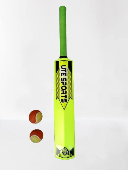 UTE Plastic Cricket Bat for Kids, Boys | Bat Ball Set for Kids (Yellow) (Bat Size 4 for Age Group 9-11 Years) (B0C3WN5D16) Amazon Price History, Amazon Price Tracker