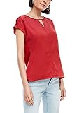 gekrempelter Ärmelabschluss s.Oliver Damen 120.10.008.12.130.2041664 T-Shirt, 3842, 44