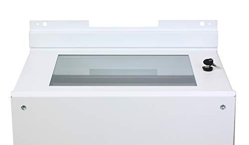 Techly Professional 108835 Staffe A Parete Per Fissaggio Armadio Serie Ee Bianco Bianco