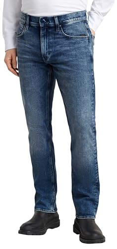 G-STAR Raw - Mens Mosa Straight Jeans, Color Faded Cascade, Size: 35W x 34L