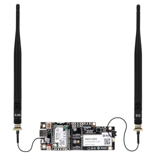 WishMesh 1W High Power LoRa Booster Starter Kit30dBm SX1262 Develop Board with nRF52840 PA Amplifier/Filter BLE 5.0 USB-C Compatible Meshtastic&Meshcore