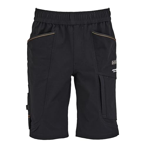 DEWALT x McLaren F1 Team Temple Men's Slim Fit, Water Resistant, Multi Tool, Stretch Work Shorts, Black, L
