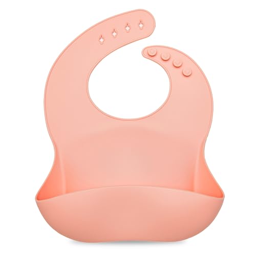 Image of Loulou Lollipop Soft, Waterproof Silicone Feeding Bib