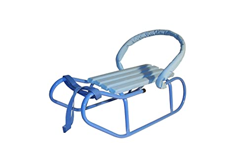 Sweety Toys 14194 Kinder Schlitten 75 cm mit Rückenlehne geeignet für...