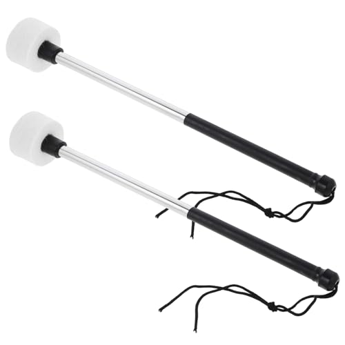 2 baquetas de percusión para batería con diseño ligero y cómodo para batería, bombo y tambores etéreos miniatura 1
