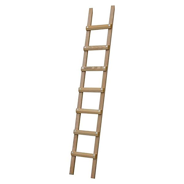Echelle de toit en Bois – Pas Entre Les Barreaux : 25 cm