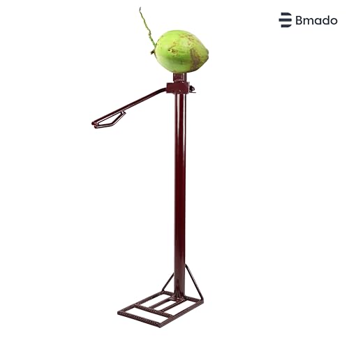 Image of Metal Coconut Husk Peeler Remover Deshusker Heavy Use Manual Machine Naral Solini-Sharp Cutting Pointer with Strong Handle (Weight-2.6 Kg)