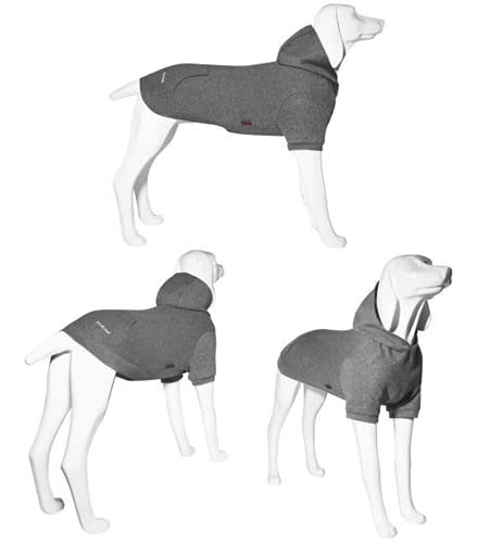 Kickred 2 Pieces Basic Cotton Dog Hoodie Sweater, Soft Pet Clothes Dog Sweatshirts, Dog Outfit Coat Pullover With Pocket And Leash Hole For Small Medium Large Dogs, 2Xl #TOP6