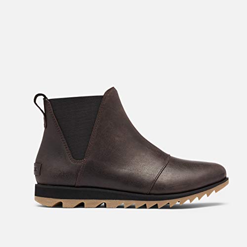 Sorel Women's Harlow Chelsea Rain Boot — Waterproof Leather Ankle Booties2
