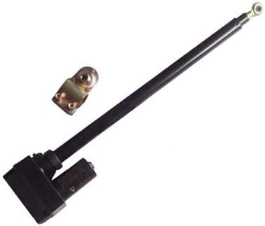 Venture 18" Inch Linear Actuator Super Jack Arm with Saddle Clamp Dish Mover Black Power Jack 36 Volt Satellite Positioner with Limit Reed Sensor