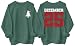 PZJUS Christmas Vibes Sweatshirt December 25 Graphic Sweatshirt Cute Christmas Tree Pullover Hoodie