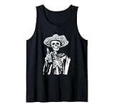 Dia De Los Muertos Divertente teschio messicano