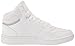adidas Unisex-Child Hoops 3.0 Mid White/White/Grey 4 Big Kid