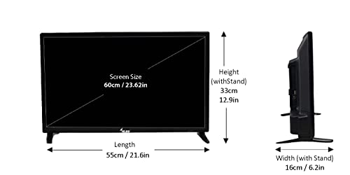 Image of MELBON 60 cm (24 Inches) HD Ready LED TV 24DF (Black)
