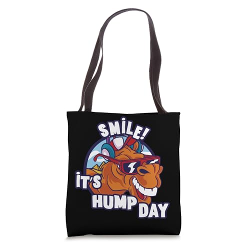 Camel Smile! It's Hump Day Funny Hump Day Camel Sunglass Tote Bag