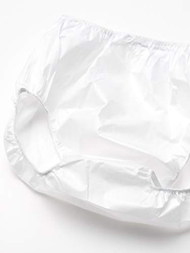 My Pool Pal Unisex-Adult's 3 Pack Swim Brief/Diaper Cover, White, Small3