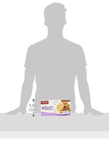 Van's Simply Delicious Mini Waffles, Chocolate Chip, 8 Count (Frozen)
