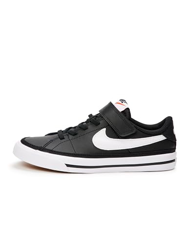 Nike Court Legacy, Scarpe da Ginnastica Bambino, Nero (Black/White-Gum Light Brown), 39