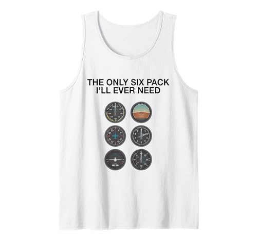 Camiseta The Only Six Pack I'Ll Ever Need con instrume de Color Camiseta sin Mangas