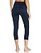 SPANX Women's Active Compression Cropped Leggings Pants, Lapis Night, S