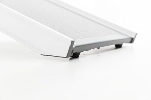 Trixie T3940 3940 Teleskop-Rampe Petwalk, 43 × 100–180 cm, 5,8 kg, grau