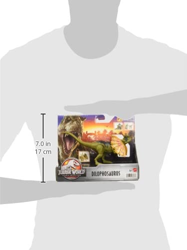 Jurassic World Amber Collection 6-in Dilophosaurus - View #2