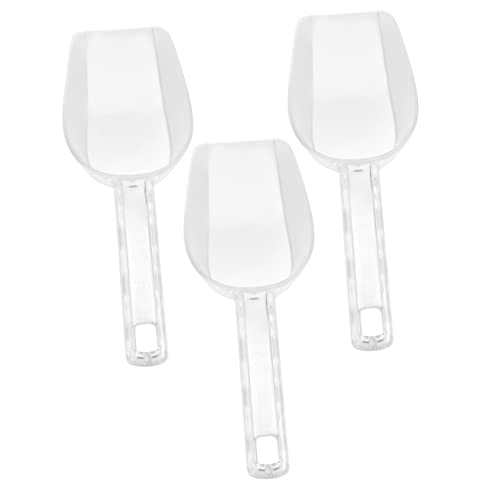 BEBEMOKO 3piezas Pala De Hielo Acrílica Espesada Pala Para y Alimentos Práctica Para Cereales y Secos
