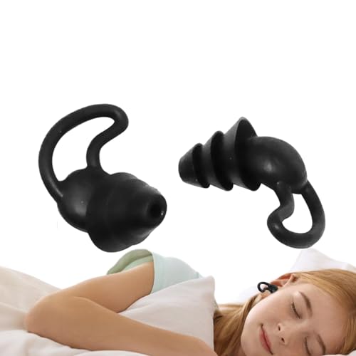 ノイズキャンセリング耳栓、睡眠用耳栓,2 個の高忠実度聴覚保護イヤフォン - コンサート用シリコン耳栓 シリコン耳栓 超防音ノイズリダクション音楽耳栓、ミュージシャン用スリーピングシリコン耳栓
