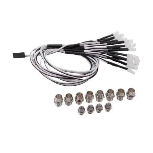 Kits luces brillantes para mejorar recorridos nocturnos en coches RC 1/10 HSP 3