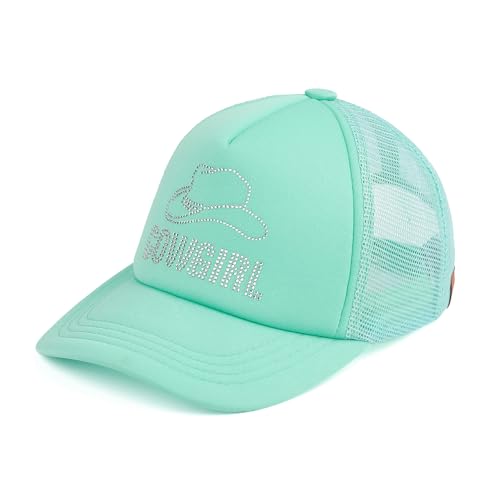 C.C Embellished Foam Trucker Cap for Women