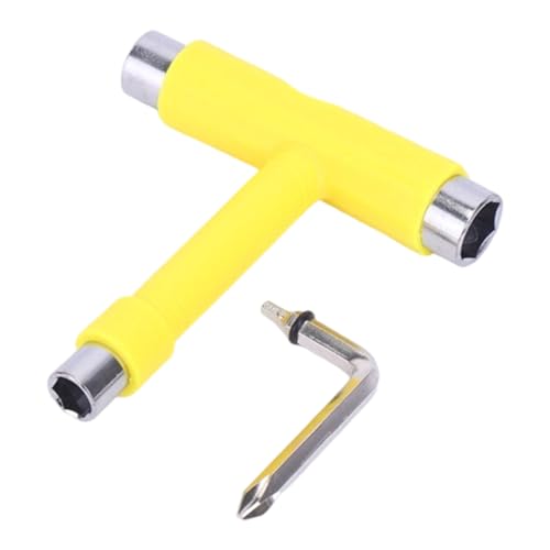 ロングボードローラースケートレンチツール電動スクータースノーボードレンチT字型スケートボードレンチ調整ツールスケートボードホイールスケートTツール