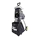 Sun Joe Wood Chipper Shredder, 15-Amp Corded Electric Yard Waste Shredding Machine with Collection Bag, 1.7 Inch Cutting Diameter, Black, CJ603E