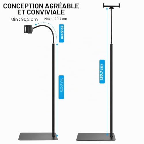 Support col de cygne flexible pour éviter les maux de cou - 6