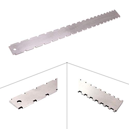 Guitar Neck Notched Straight Edge Luthiers Tool With String Action Ruler Gauge For Gibson 24.75" And Fender 25.5" Electric Guitars #TOP1