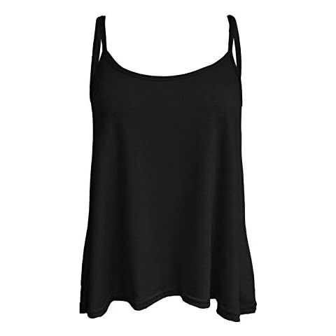 Débardeur 21Fashion Noir Taille Plus Cover